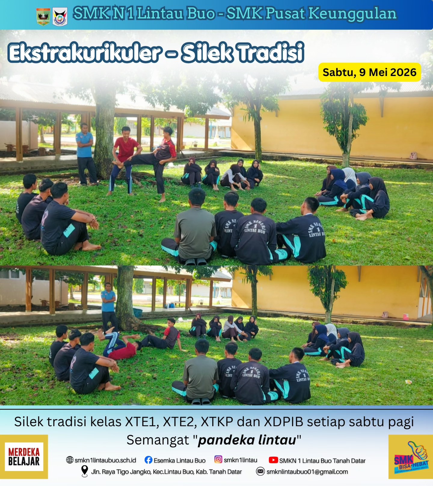 Silek Tradisi Setiap Sabtu Pagi