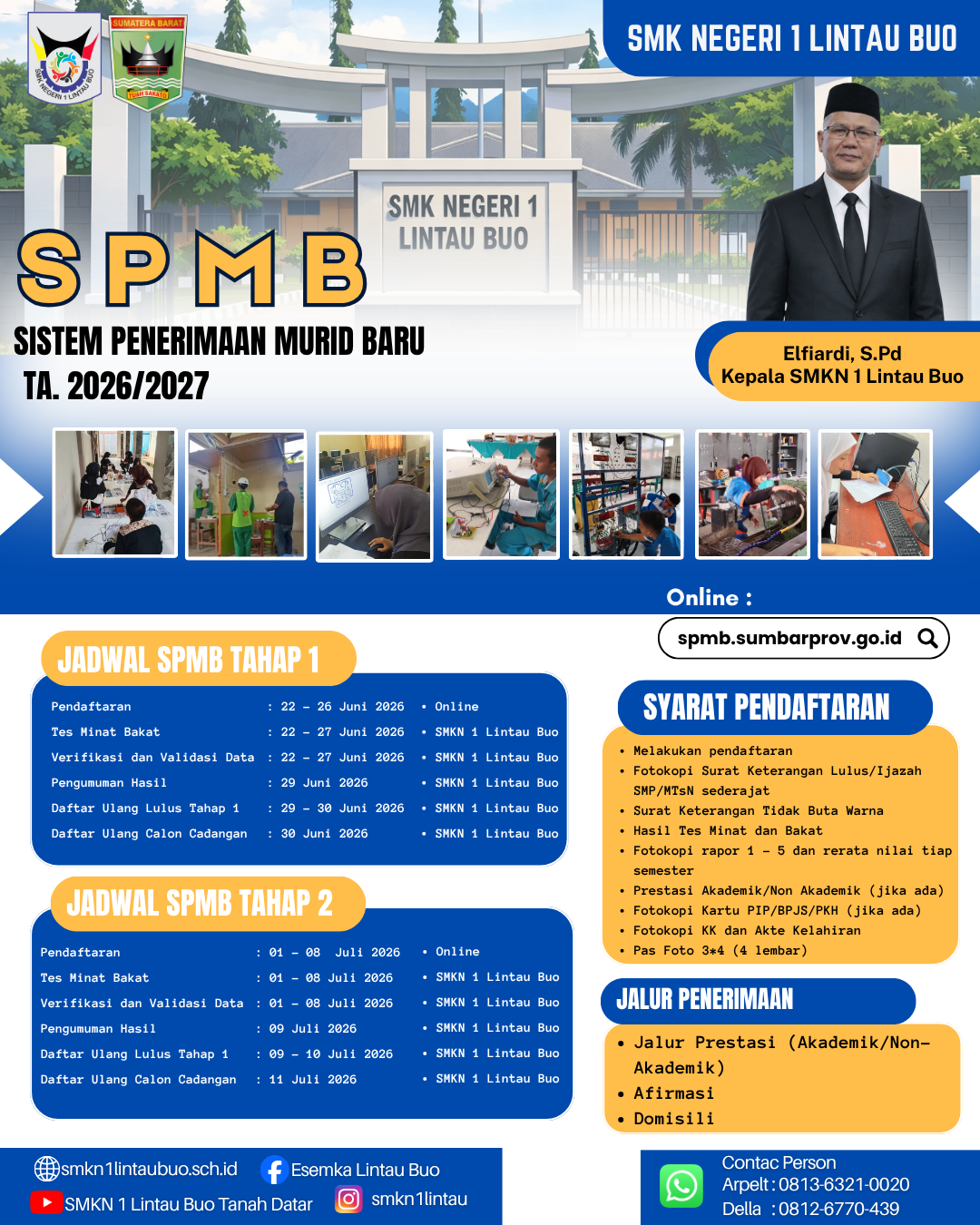 Informasi Jadwal Pendaftaran SPMB 2026